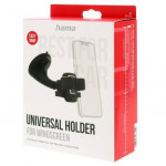 Hama Easy Snap, držiak s prísavkou na čelné sklo vozidla, pre mobily so šírkou 5,5-8,5 cm