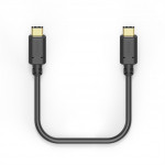 Hama kábel USB-C 2.0 typ C-C 1,5 m, čierny