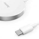 Hama bezdrôtová nabíjačka Qi MagCharge FC15, 15 W, MagSafe uchytenie