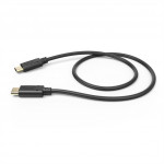 Hama kábel USB-C 2.0 typ C-C 0,5 m, čierny