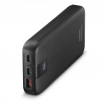 Hama PD 10 powerbanka, 10000 mAh, 3 výstupy: 2x USB-C, 1x USB-A, LED displej, PD, Qualcomm