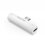 Hama audio adaptér USB-C na jack 3,5 mm, aktívny, USB-C napájanie