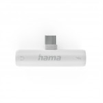 Hama audio adaptér USB-C na jack 3,5 mm, aktívny, USB-C napájanie