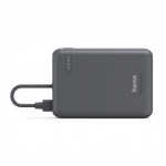 Hama Travel, powerbanka 10000 mAh, 3 A, výstup: 2x USB-C, s integrovaným káblom