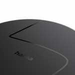 Hama bezdrátová nabíjačka Qi 15 W, čierna