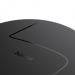 Hama bezdrátová nabíjačka Qi 15 W, čierna