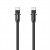 Hama USB-C kábel a šnúrka na mobil 2v1, dĺžka 1,2 m, farba čierna