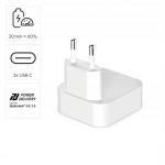 Hama rýchla USB nabíjačka GaN, 2x USB-C PD/QC 40 W, skladacia Hama rýchla USB nabíjačka GaN, 2x USB-C PD/QC 40 W, skladacia