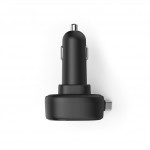 Hama rýchla USB nabíjačka do vozidla, 2x USB-C, PD 30 W, navíjací kábel