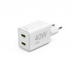 Super-Mini-Charg., GaN,2xUSB-C, 40W