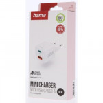 Hama rýchla USB nabíjačka USB-C + USB-A, PD/QC, 30 W