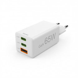 Hama rýchla USB nabíjačka GaN 2x USB-C + USB-A, PD/QC, 65 W Hama rýchla USB nabíjačka GaN 2x USB-C + USB-A, PD/QC, 65 W