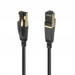 Hama sieťový kábel Cat8 S/FTP RJ45 0,5 m, tienený, 40 Gb/s