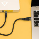 Hama sieťový kábel Cat8 S/FTP RJ45 0,5 m, tienený, 40 Gb/s