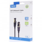 Hama sieťový kábel Cat8 S/FTP RJ45 1,5 m, tienený, 40 Gb/s