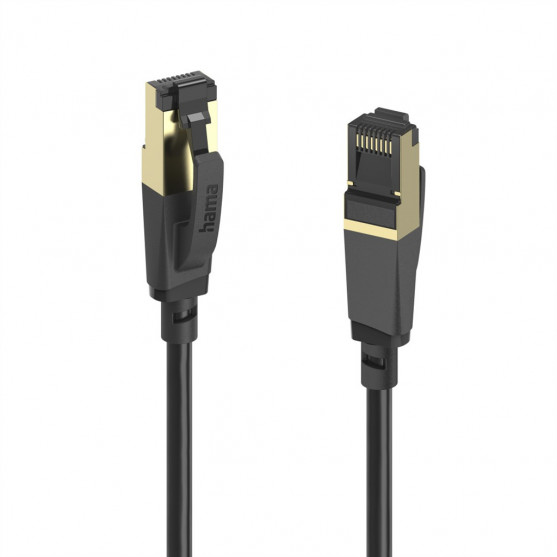 Hama sieťový kábel Cat8 S/FTP RJ45 5 m, tienený, 40 Gb/s