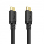Hama USB C-C kábel 0,75 m, USB 3.2 Gen1 5 Gb/s, 240 W, čierny