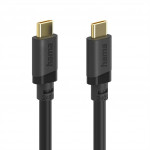 Hama USB C-C kábel 0,75 m, USB 3.2 Gen1 5 Gb/s, 240 W, čierny