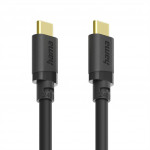 Hama USB C-C kábel 0,75 m, USB 3.2 Gen1 5 Gb/s, 240 W, čierny