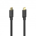 Hama USB C-C kábel 1,5 m, USB 3.2 Gen1 5 Gb/s, 240 W, čierny