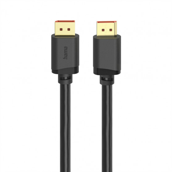 Hama DisplayPort 2.1 kábel UHD/16K, 80 Gb/s, 2 m