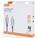 Hama optický aktívny HDMI kábel 8K Ultra High Speed, 20 m Hama optický aktívny HDMI kábel 8K Ultra High Speed, 20 m