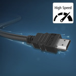 High-Speed HDMIâ„˘ Cable, Plug - Plug, 1.5 m