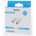 Hama konektor F-vidlica 7,0 mm (2 ks) Hama konektor F-vidlica 7,0 mm (2 ks)