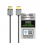 Hama HDMI kábel Ultra High Speed 8K 1,5 m, Ultra-Slim, blister/displej
