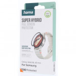 Hama Super Hybrid, ochrana displeja pre Samsung Galaxy Watch 8, 40 mm, D3O®, nerozbitná
