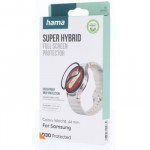 Hama Super Hybrid, ochrana displeja pre Samsung Galaxy Watch 8, 44 mm, D3O®, nerozbitná
