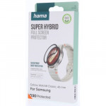 Hama Super Hybrid, ochrana displeja pre Samsung Galaxy Watch 8 Classic, 46 mm, D3O®, nerozbitná