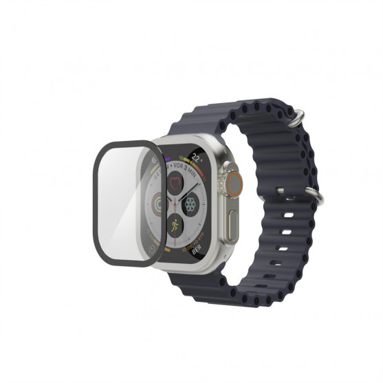 Hama Super Hybrid, ochrana displeja pre Apple Watch Ultra 3, 49 mm, D3O®, nerozbitná