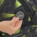 Školský ruksak coocazoo JOKER, Lime Flash, certifikát AGR
