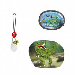 Doplnkový set obrázkov MAGIC MAGS, Wild T-Rex Taro, pre aktovky a ruksaky Step by Step