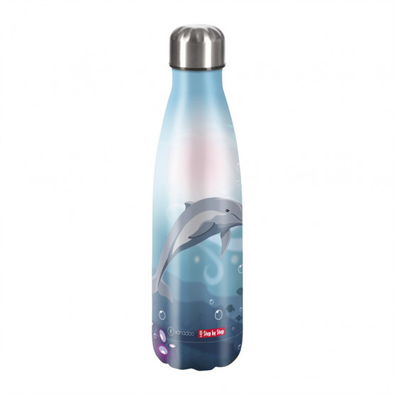 Izolovaná fľaška na nápoj z nerezovej ocele 0,5 l, Dolphin Pippa