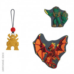 Doplnkový set obrázkov MAGIC MAGS schleich, Eldrador Creatures, Lava Dragon