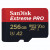SanDisk Extreme PRO microSDXC 256 GB + SD Adapter 200 MB/s and 140 MB/s A2 C10 V30 UHS-I U3