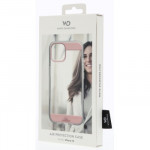 White Diamonds Air Protection, kryt pre Apple iPhone 14, priehľadný/ružový