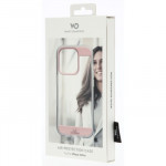 White Diamonds Air Protection, kryt pre Apple iPhone 14 Pro, priehľadný/ružový