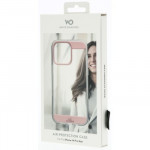 White Diamonds Air Protection, kryt pre Apple iPhone 14 Pro Max, priehľadný/ružový