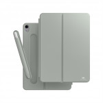 White Diamonds Folio, puzdro pre Apple iPad 10,2 (2019/2020/2021), šalviovozelené