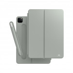 White Diamonds Folio, puzdro pre Apple iPad Pro 11 (2020/2021/2022), šalviovozelené