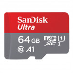 SanDisk Ultra microSDXC 64 GB (A1/UHS-I/Cl.10/140 MB/s) SanDisk Ultra microSDXC 64 GB (A1/UHS-I/Cl.10/140 MB/s)