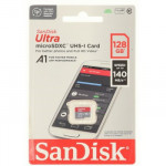 SanDisk Ultra microSDXC 128 GB (A1/UHS-I/Cl.10/140 MB/s) SanDisk Ultra microSDXC 128 GB (A1/UHS-I/Cl.10/140 MB/s)