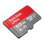 SanDisk Ultra microSDXC 512 GB (A1/UHS-I/Cl.10/150 MB/s) SanDisk Ultra microSDXC 512 GB (A1/UHS-I/Cl.10/150 MB/s)