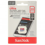 SanDisk Ultra microSDXC 512 GB (A1/UHS-I/Cl.10/150 MB/s) SanDisk Ultra microSDXC 512 GB (A1/UHS-I/Cl.10/150 MB/s)