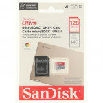 SanDisk Ultra microSDXC card for Chromebooks 128 GB, 140 MB/s, UHS-I, s adaptérom SanDisk Ultra microSDXC card for Chromebooks 128 GB, 140 MB/s, UHS-I, s adaptérom