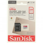 SanDisk Ultra microSDXC card for Chromebooks 256 GB, 150 MB/s, UHS-I, s adaptérom SanDisk Ultra microSDXC card for Chromebooks 256 GB, 150 MB/s, UHS-I, s adaptérom