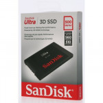 SanDisk Ultra 3D SATA 2.5 SSD 500 GB SanDisk Ultra 3D SATA 2.5 SSD 500 GB